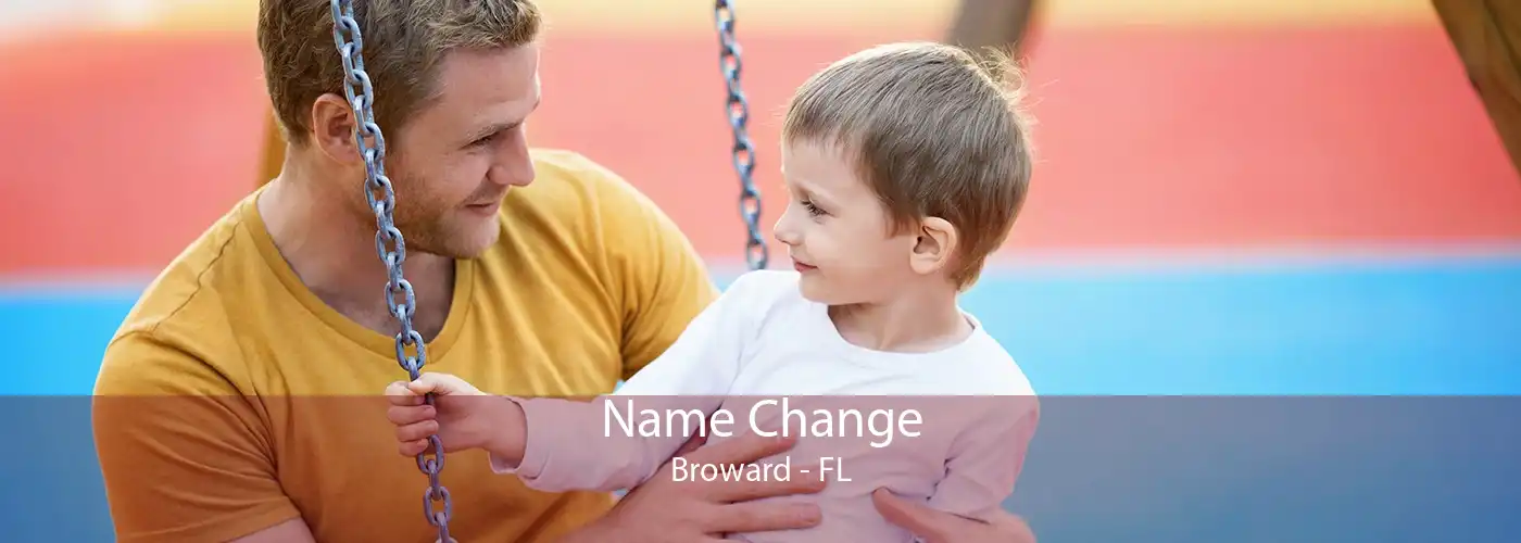 Name Change Broward - FL