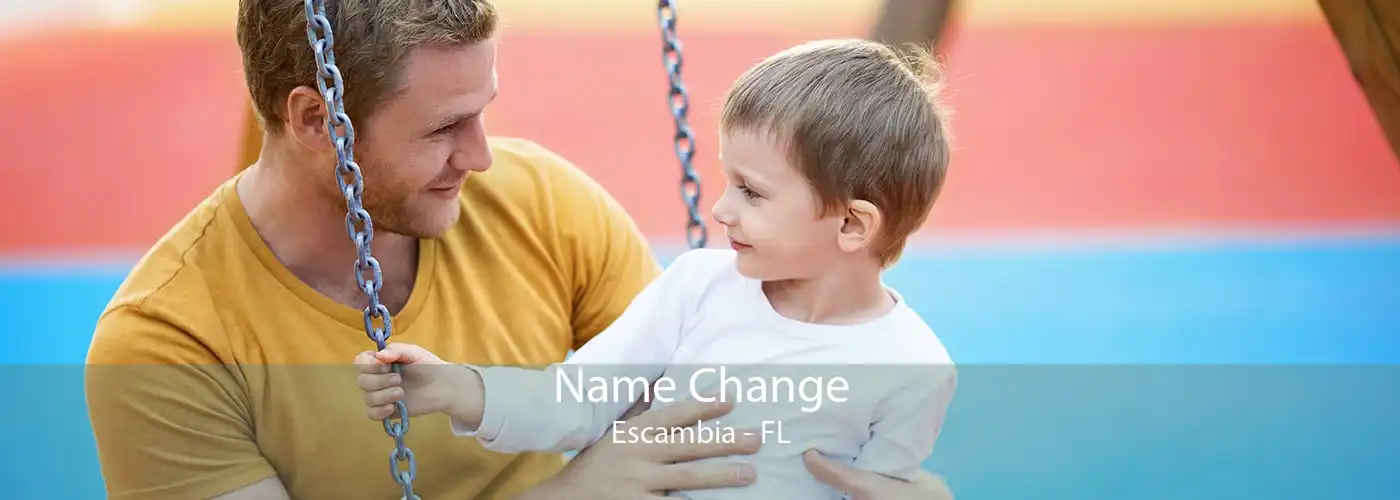 Name Change Escambia - FL
