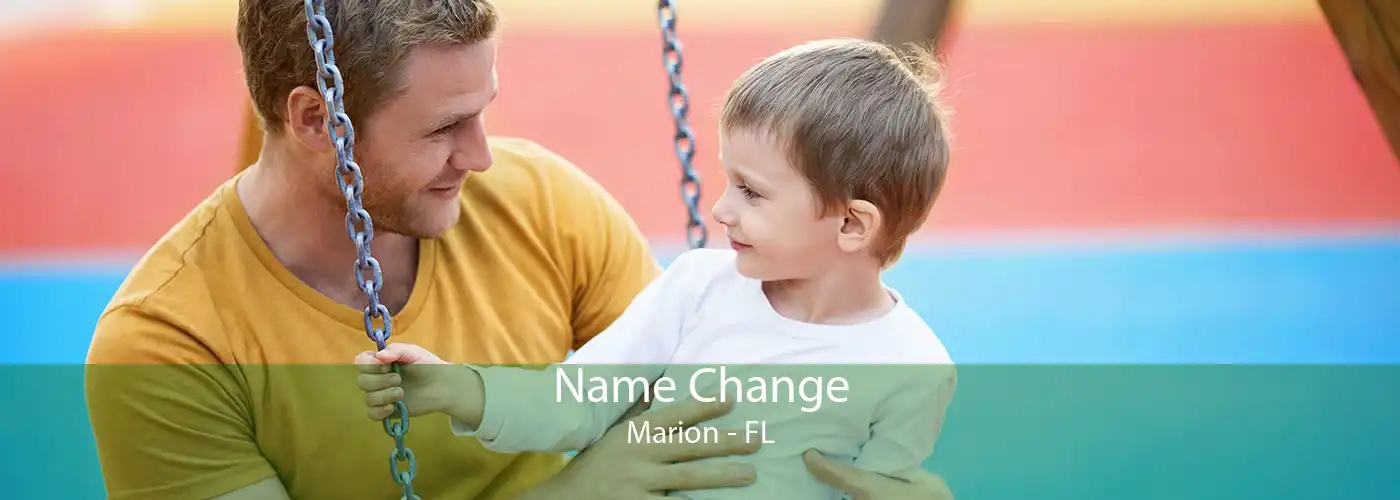 Name Change Marion - FL
